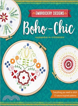 Boho-Chic ─ Everything you need to stitch 12 nature-inspired patterns