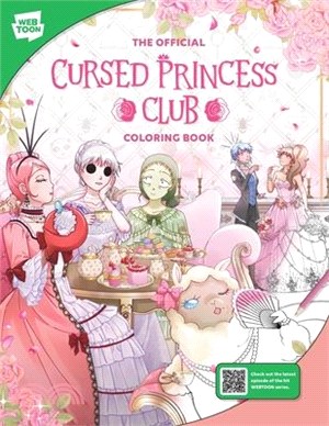 The Official Cursed Princess Club Coloring Book: 46 Original Illustrations to Color and Enjoy