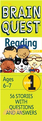 Brain Quest Grade 1 Reading Basics－56 Stories With Questions & Answers, Ages 6-7