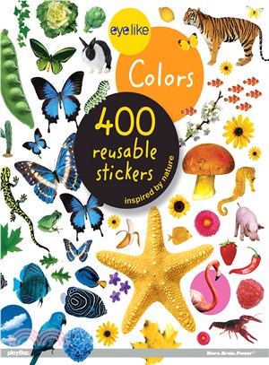 Eyelike Colors ─ 400 Reusable Stickers Inspired by Nature