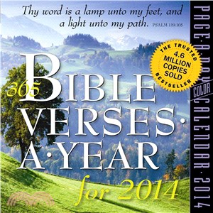 365 Bible Verses a Year 2014 Calendar
