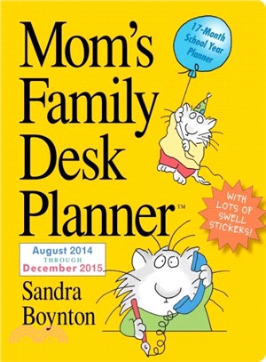 Mom's Family 17-Month Desk Planner