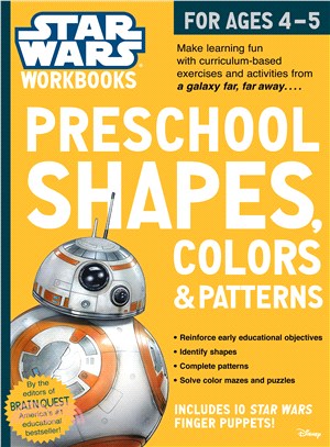 Star Wars Preschool Shapes, Colors & Patterns for Ages 4-5