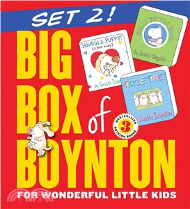 Big Box of Boynton Set 2! ─ Snuggle Puppy! Belly Button Book! Tickle Time!