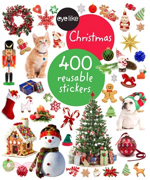 Eyelike Christmas ─ 400 Reusable Stickers