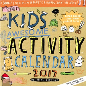The Kid's Awesome Activity 2017 Calendar