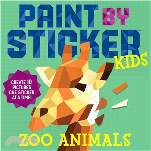 Paint by Sticker Kids: Zoo Animals (貼紙書)