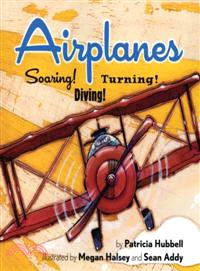 Airplanes : soaring! diving! turning! /