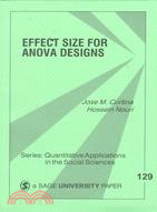 Effect Size for Anova Designs