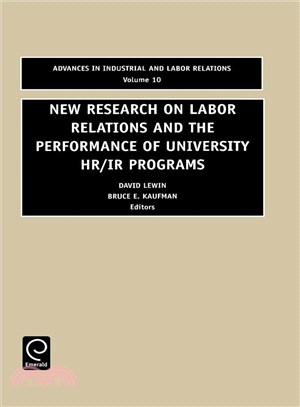 New Research on Labor Relations and the Performance of University Hr/Ir Programs