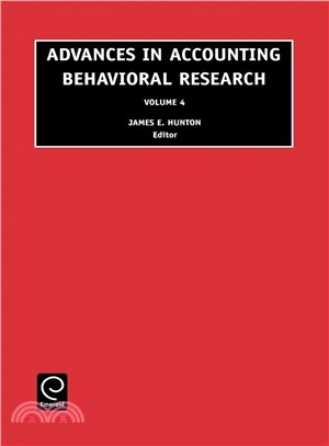 Advances in Accounting Behavioral Research