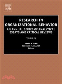 Research in Organizational Behavior