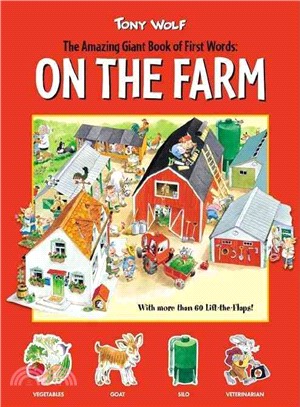 The Amazing Giant Book Of First Words: On The Farm