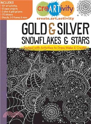 Gold & Silver Snowflakes & Stars