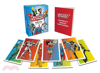Justice League: Morphing Magnet Set：(Set of 7 Lenticular Magnets)