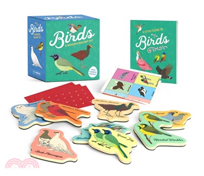 Birds: A Wooden Magnet Set