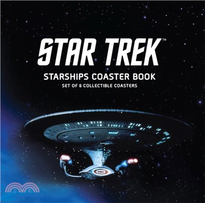 Star Trek Starships Coaster Book：Set of 6 Collectible Coasters
