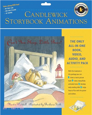 Can't You Sleep, Little Bear?: Candlewick Storybook Animations (1精裝+1DVD)