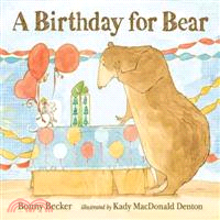A birthday for Bear /
