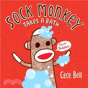 Sock Monkey Takes a Bath