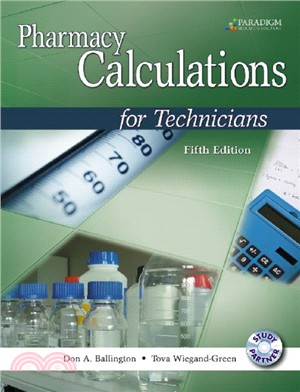 Pharmacy Calculations for Technicians：Text with Study Partner CD