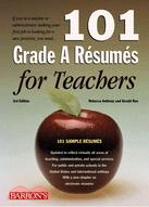 101 Grade a Resumes for Teachers