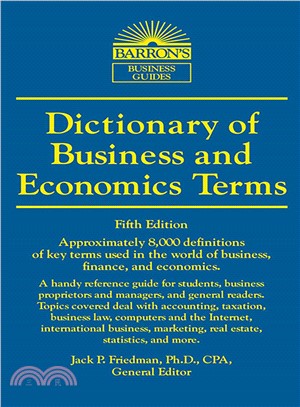 Dictionary of Business and Economic Terms