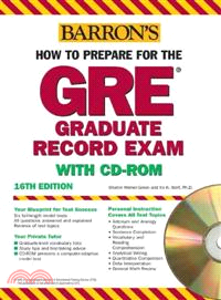 HOW TO PREPARE FOR THE GRE WITH CD-ROM