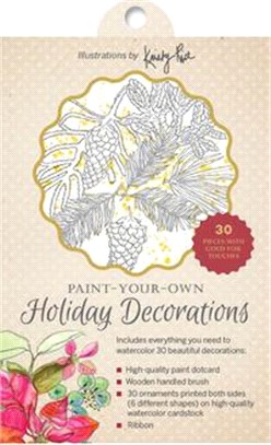 Paint-Your-Own Holiday Decorations: Illustrations by Kristy Rice