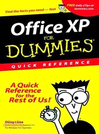 Office Xp for Dummies Quick Reference