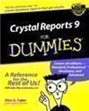 Crystal Reports 9 for Dummies