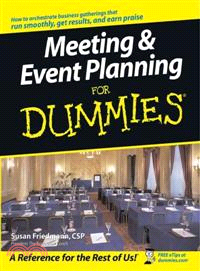 Meeting & Event Planning For Dummies