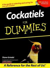 COCKATIELS FOR DUMMIES1/2