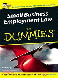 SMALL BUSINESS EMPLOYMENT LAW FOR DUMMIES