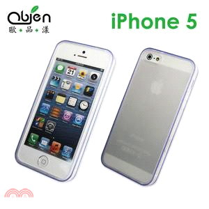 iPhone5 TPU保護殼(雙料套環) 白