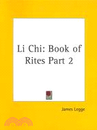 Li Chi Book of Rites 1885