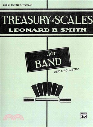 Treasury of Scales for Band and Orchestra 2nd B Flat Cornet Trumpet