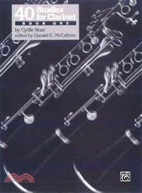 40 Studies for Clarinet ─ Book One