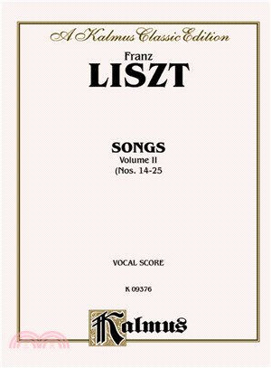 Songs ─ Nos. 14-25 Vocal Score
