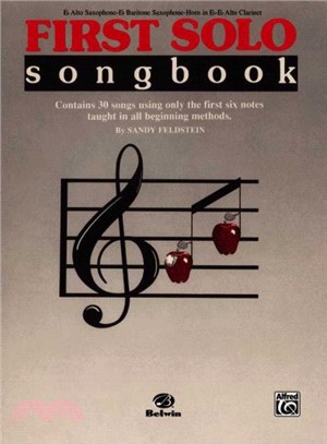 First Solo Songbook for E-flat