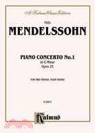 Mendelssohn Piano Concerto No 1