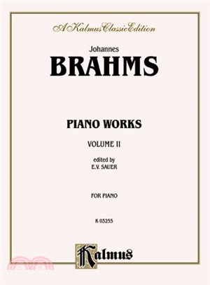 Brahms Piano Works 2