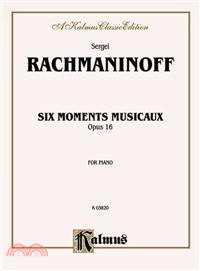 Moments Musicaux, Op. 16