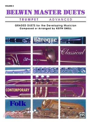 Belwin Master Duets Trumpet, Advanced ― Graded Duets for the Developing Musician