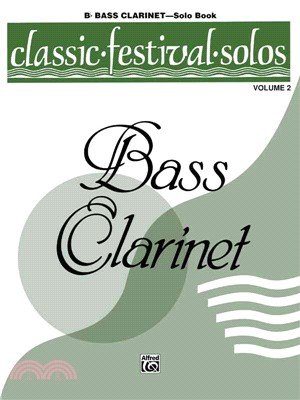 Bass Clarinet ― B Flat Clarinet Solo Book