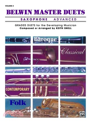 Belwin Master Duets, Saxophone, Advanced