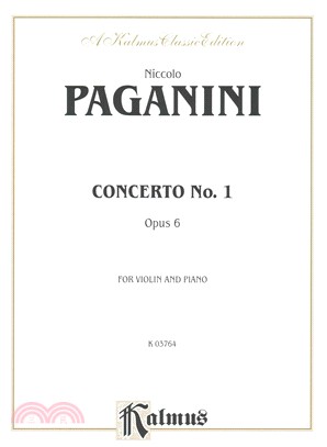 Concerto No. 1, Opus 6 ─ For Violin and Piano