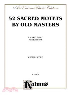 Sacred Motets 52 by Old Masters