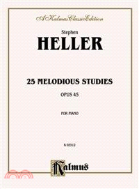 25 Melodious Studies Opus 45 for Piano
