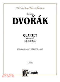 Quartet Opus 87 In E flat Major ─ For Piano, Violin, Viola and Cello